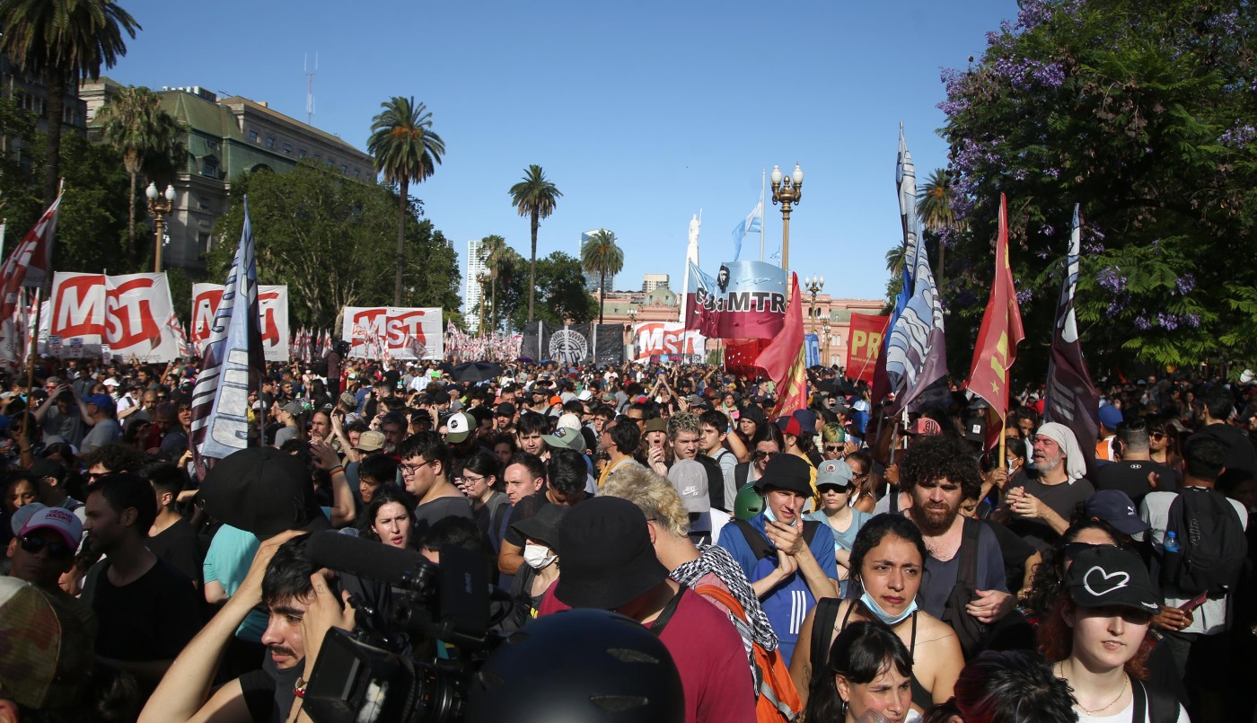 Marcha Piquetera: dos detenidos tras los incidentes entre manifestantes y la policía | Política
