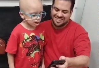 "Sos un guerrero", le escribió "Dibu" Martínez a un niño que superó un tratamiento oncológico | Actualidad