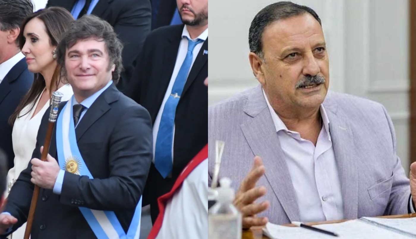 Milei a Quintela: "Si gasta plata contratando a Lali Espósito y no le paga a la policía, no es problema nuestro" | Política