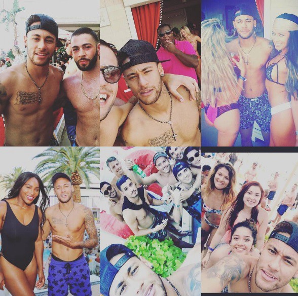 Brasil eliminado y Neymar de fiesta en Las Vegas | Deportes