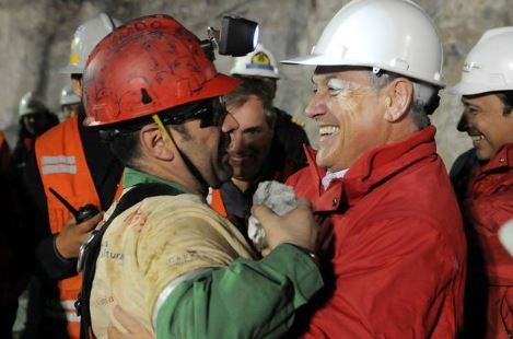 El minero chileno Sepúlveda, sobre Piñera: "Me va a faltar vida para agradecerle lo que hizo" | Internacionales