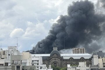 El incendio en la subestación de Edesur afectó a planta de AYSA y piden "uso racional" del servicio | Actualidad