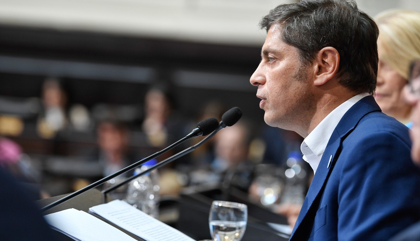 Kicillof: "Milei tiene que dejar de extorsionar a los gobernadores para que aprueben leyes" | Política