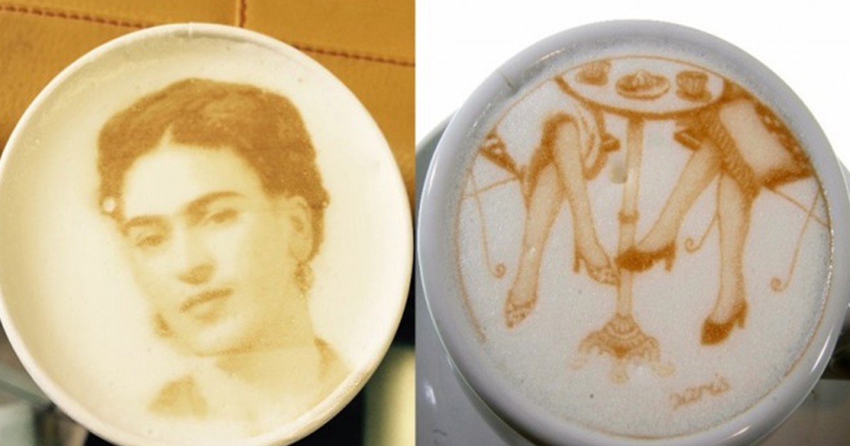 Una máquina inteligente que personaliza el café con frases y diseños | Curiosidades