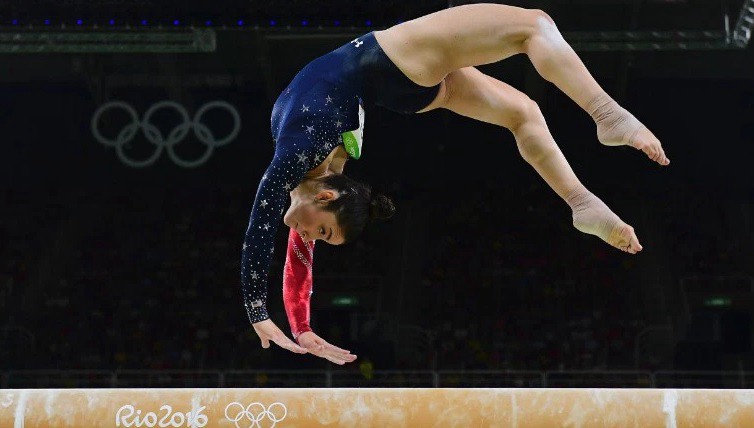 #Rio2016 Los padres nerviosos de esta gimnasta se hacen virales en internet | Deportes