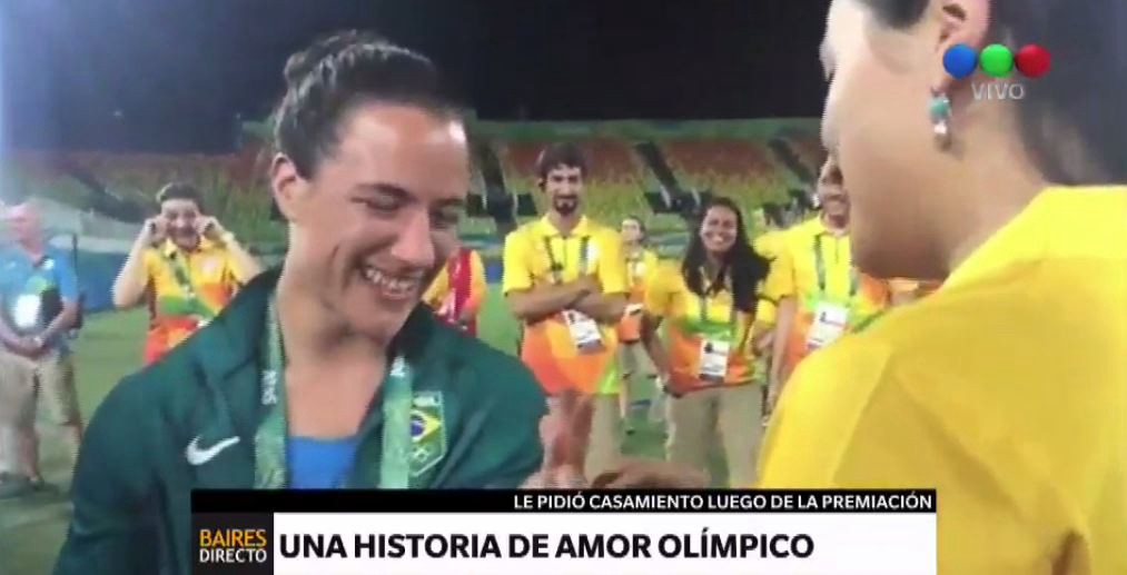 La propuesta de matrimonio más romántica de los Juegos Olímpicos | Deportes