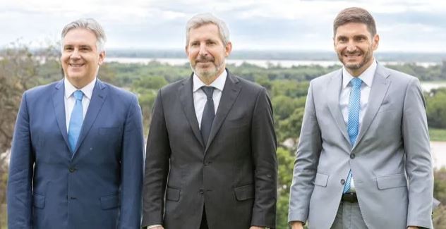 Frigerio, tras la reunión con Pullaro y Llaryora: “Vamos a apoyar la Ley Bases" | Política