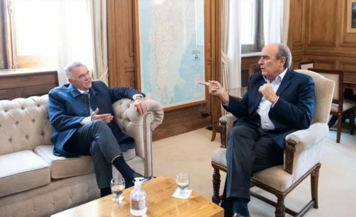 Francos se reunió con Jaldo con el foco puesto en el debate de la Ley Bases en el Senado | Política