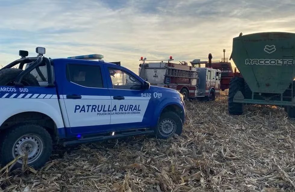 Córdoba: un hombre murió al quedar atrapado en una máquina cosechadora | Actualidad