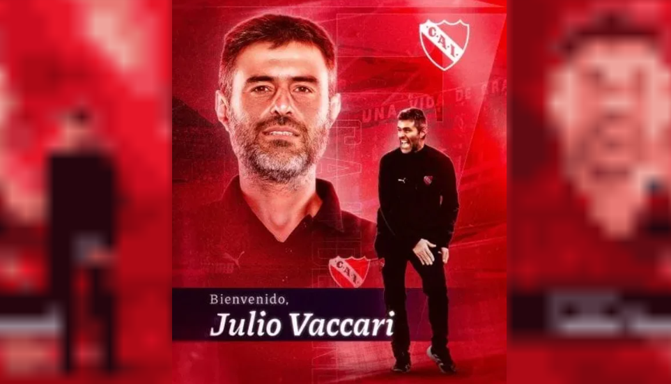 Independiente oficializó a Julio Vaccari como su nuevo entrenador | Deportes