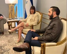 Patricia Bullrich se reunió con Bukele en El Salvador | Política