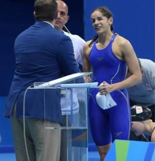 Diplomas para los nadadores argentinos no videntes Nadia Báez y Pipo Carlomagno | Deportes