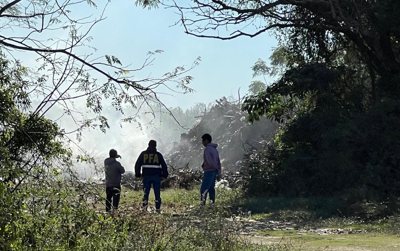 Fuerte operativo en el basural de 9 de Julio en búsqueda del cuerpo de Loan | Actualidad