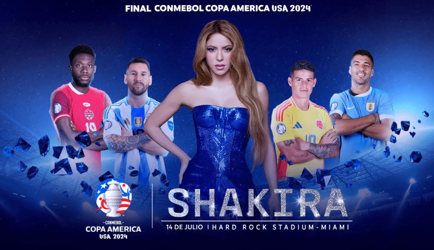 Shakira fue confirmada como la artista que dará el show en la final de la Copa América | Espectáculos