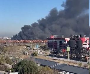 Se incendiaron vagones abandonados que estaban en la estación de Gerli en Avellaneda | Actualidad