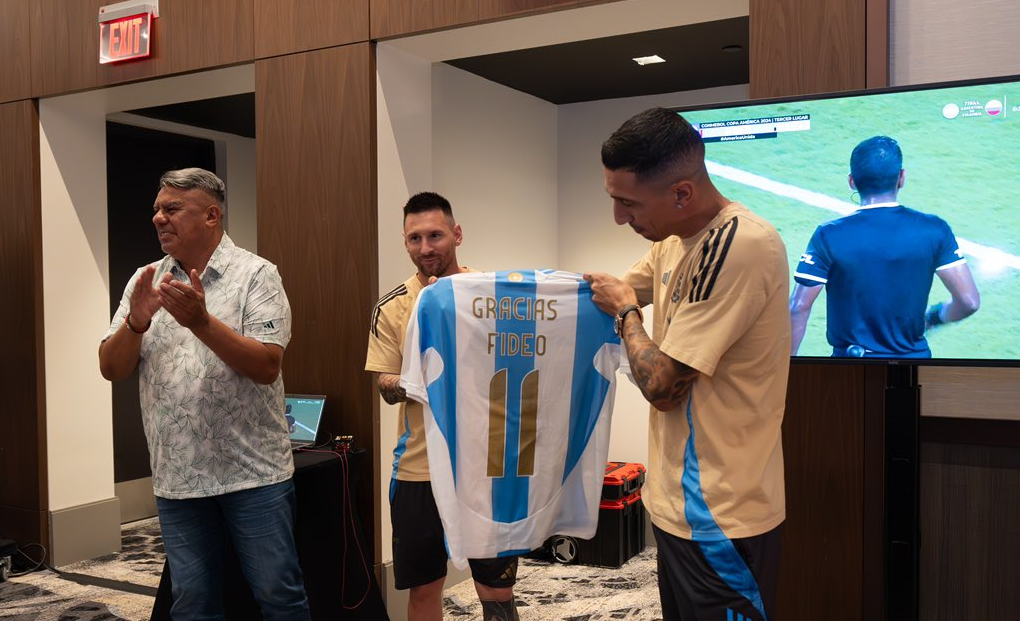 La emotiva despedida de la Selección Argentina a Ángel Di María | Deportes