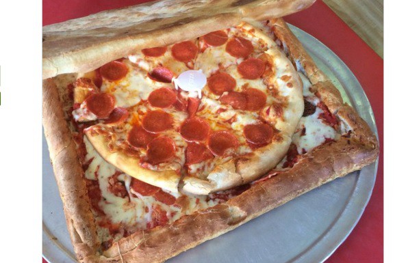 Para no desperdiciar cartón, inventan una caja de pizza hecha de pizza | Curiosidades