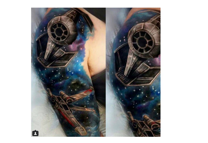 Los verdaderos fans de "Star Wars" llevan la saga en su piel | Curiosidades