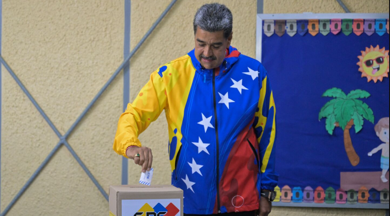 Votó Maduro y prometió: "Haré que se respeten los resultados electorales" | Internacionales