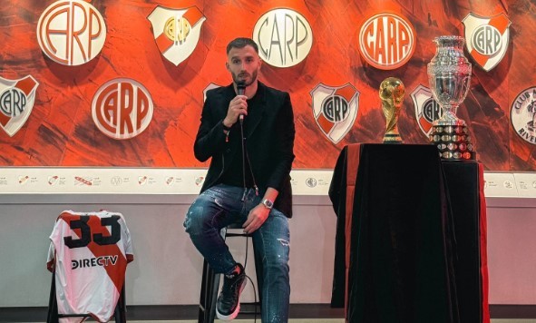 Pezzella fue presentado como nuevo refuerzo de River: "Estoy para darlo todo de nuevo" | Deportes