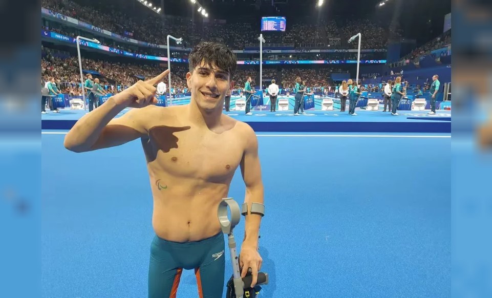 El nadador Basiloff consiguió la primera medalla de oro para Argentina en los Juegos Paraolímpicos de París 2024 | Deportes