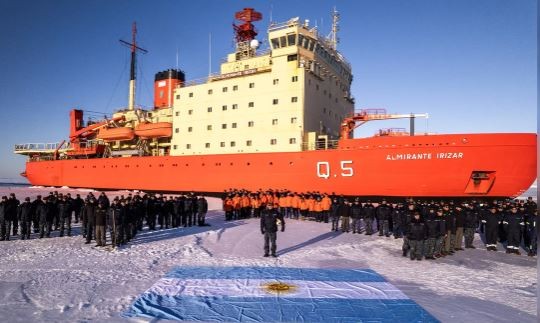 Alquilan el rompehielo Ara Almirante Irizar a un gimnasio: piden informes | Política