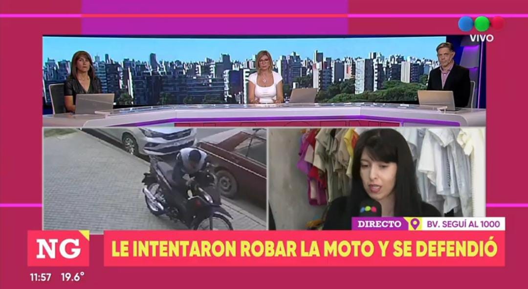 Una mujer golpeó a un delincuente que intentó robar su moto: hace una semana sufrió el robo de su bicicleta | Actualidad