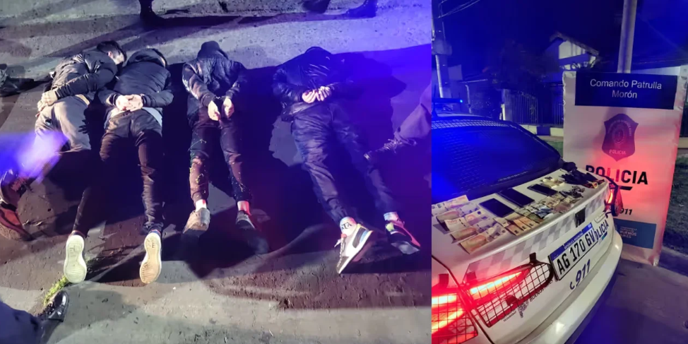 Castelar: detuvieron a cuatro ladrones que golpearon a matrimonio de ancianos | Actualidad