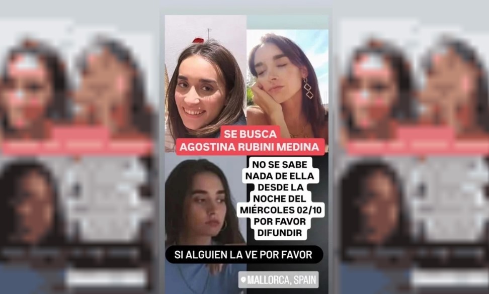 Buscan a una joven argentina que desapareció en Mallorca hace una semana | Actualidad