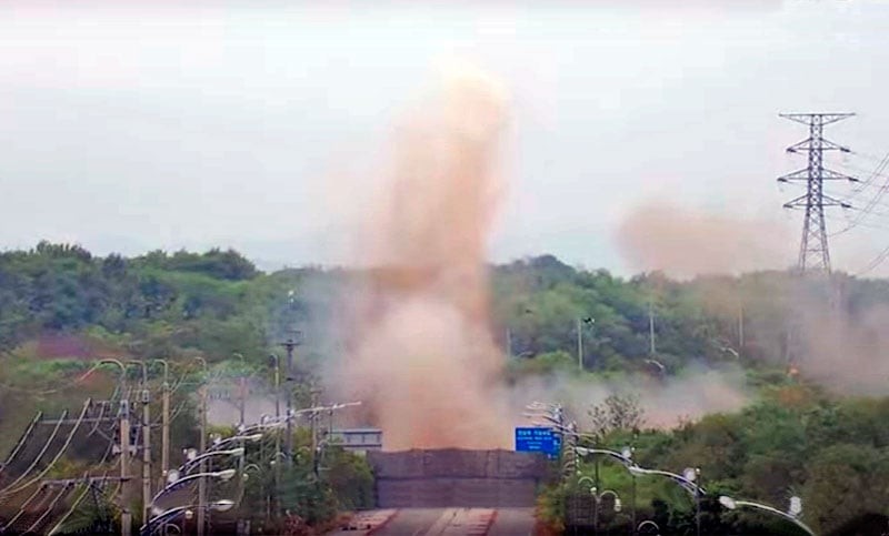 Seúl disparó al sur de la frontera después de que Piongyang detonó carreteras | Internacionales