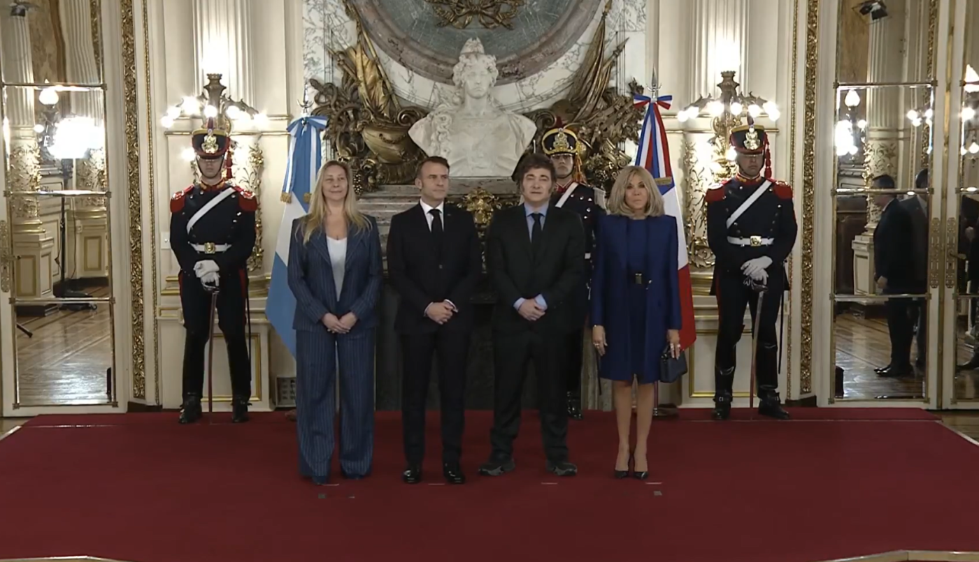 Milei recibe a Emmanuel Macron en Casa Rosada | Política
