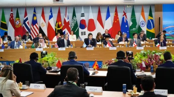 Milei en el G20: "Lo único que funciona contra la pobreza es el capitalismo de libre empresa" | Política