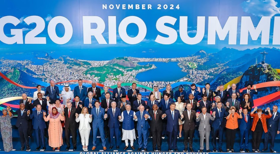 Javier Milei no participó de la foto oficial del G20 en Brasil | Política