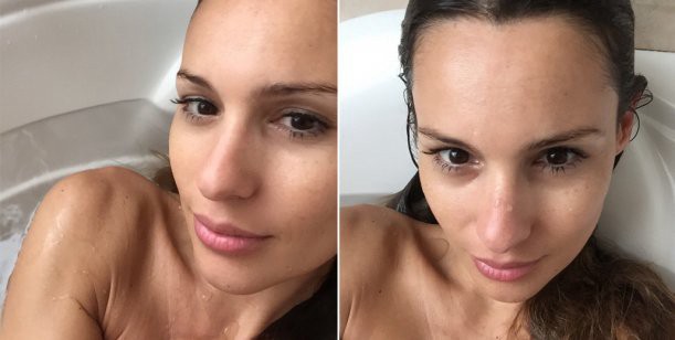 Pampita hizo estallar Twitter: foto mientras se daba un baño de espuma | Espectáculos
