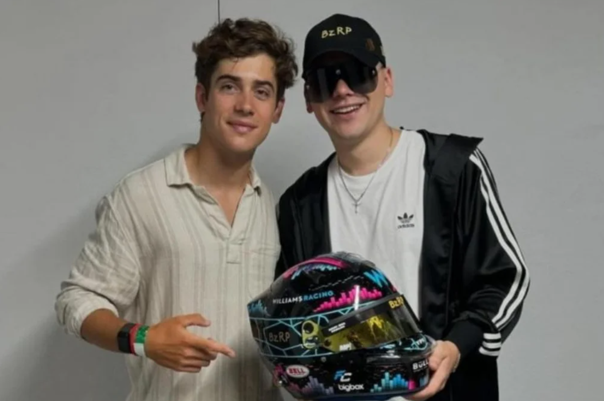 Un gesto de Bizarrap podría ser una pista del futuro de Franco Colapinto para 2025 | Deportes