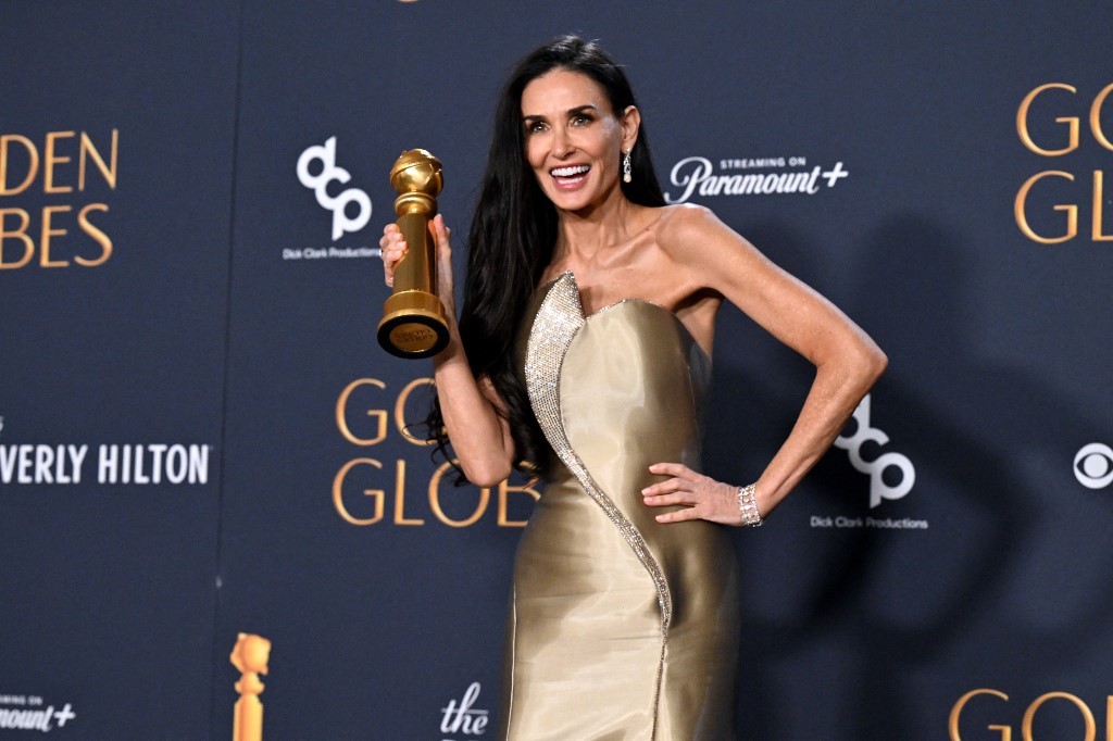 Demi Moore: "Llevo 45 años en esto y es la primera vez que gano algo como actriz" | Espectáculos