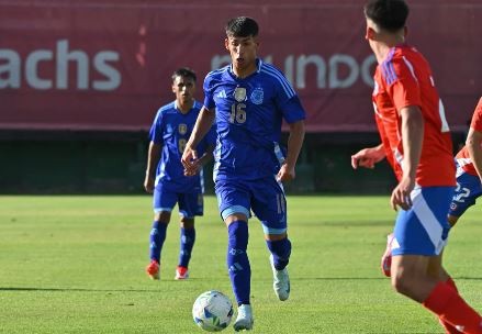 La Selección argentina Sub 20 le ganó a su par de Chile en el primer amistoso previo al Sudamericano de Venezuela | Deportes