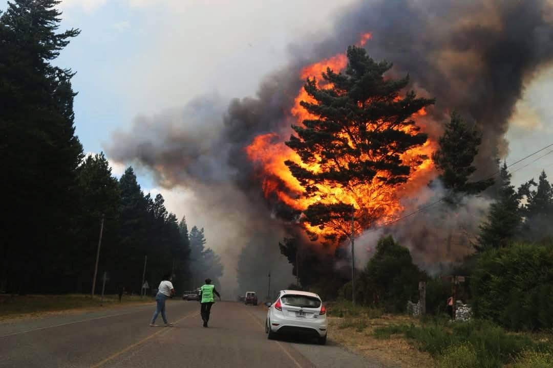 El incendio en Bariloche está fuera de control y ya se consumieron más de 4.400 hectáreas de bosque | Actualidad