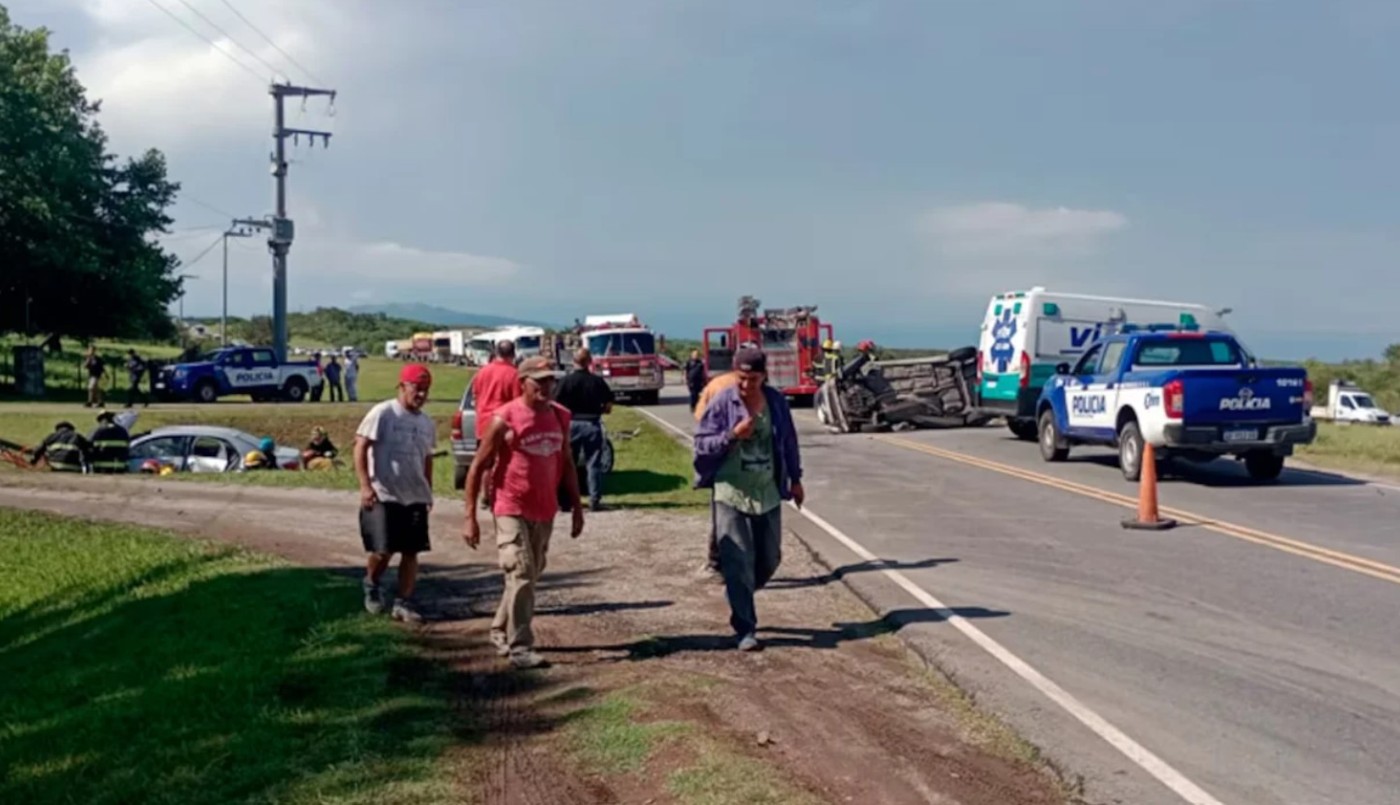 Choque fatal en Córdoba: siete heridos y un muerto | Actualidad