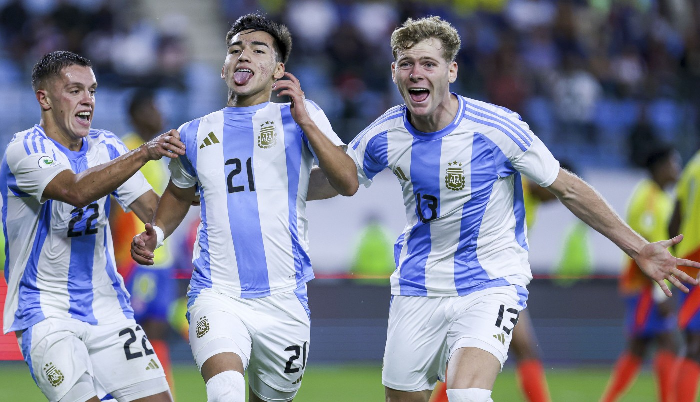 La Selección argentina Sub-20 venció 1-0 a Colombia y clasificó al Mundial de Chile 2025 | Deportes