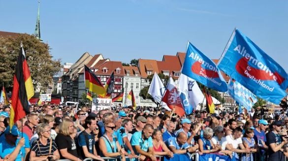 En Alemania, una masiva manifestación repudió a la extrema derecha | Internacionales
