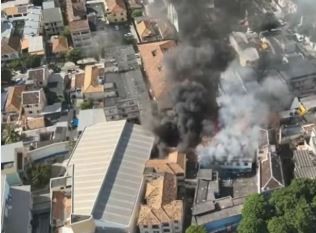 Se incendió una fábrica de disfraces para escuelas de samba en Río de Janeiro | Internacionales