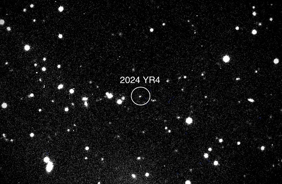 El riesgo de que el asteroide YR4 choque contra la Tierra sube al 3,1% | Actualidad