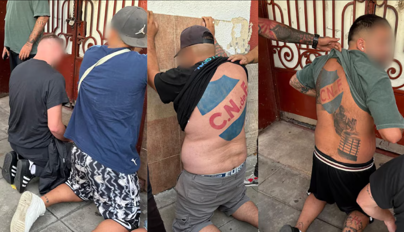 Barras uruguayos participaron en incidentes de Huracán-San Lorenzo y fueron detenidos en otro partido | Deportes