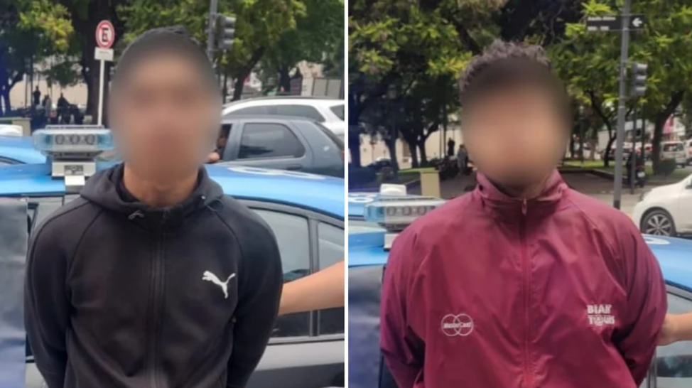 Cayeron dos falsos deliverys extranjeros armados en Monserrat | Actualidad