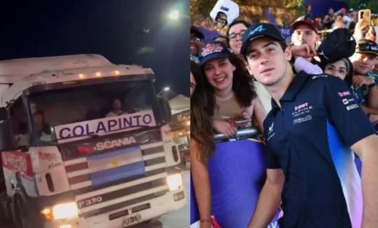 La solidaridad de Franco Colapinto y su familia con los vecinos de Bahía Blanca | Actualidad