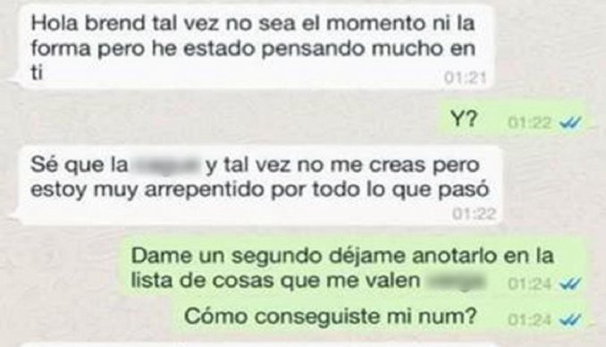 WhatsApp: el novio infiel que le pidió perdón a la novia y se volvió viral | Curiosidades