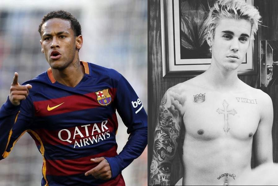 Dos potencias se saludan: Justin Bieber y Neymar juegan al fútbol en Río de Janeiro | Espectáculos