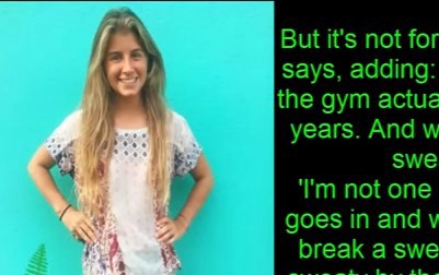 na joven lleva un año sin usar desodorante pero asegura que no huele mal porque es vegana | Curiosidades