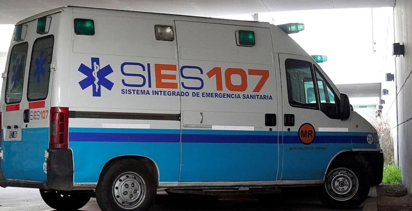 Un operario sufrió fracturas múltiples tras caer de una escalera en Rosario | Actualidad